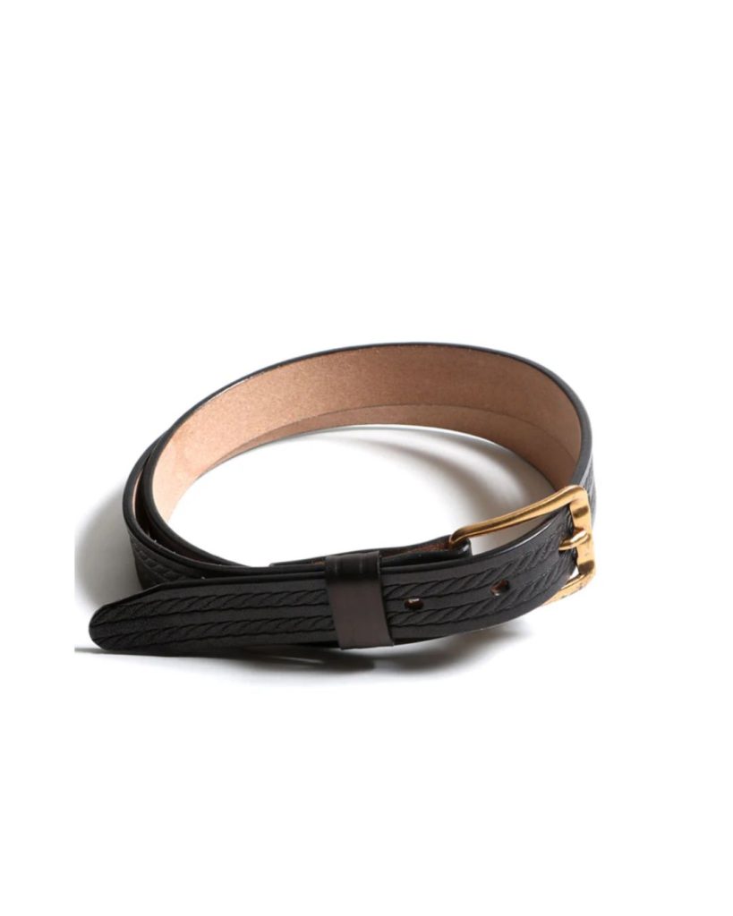 Narrow Western Belt TR25SS-802 | Black
