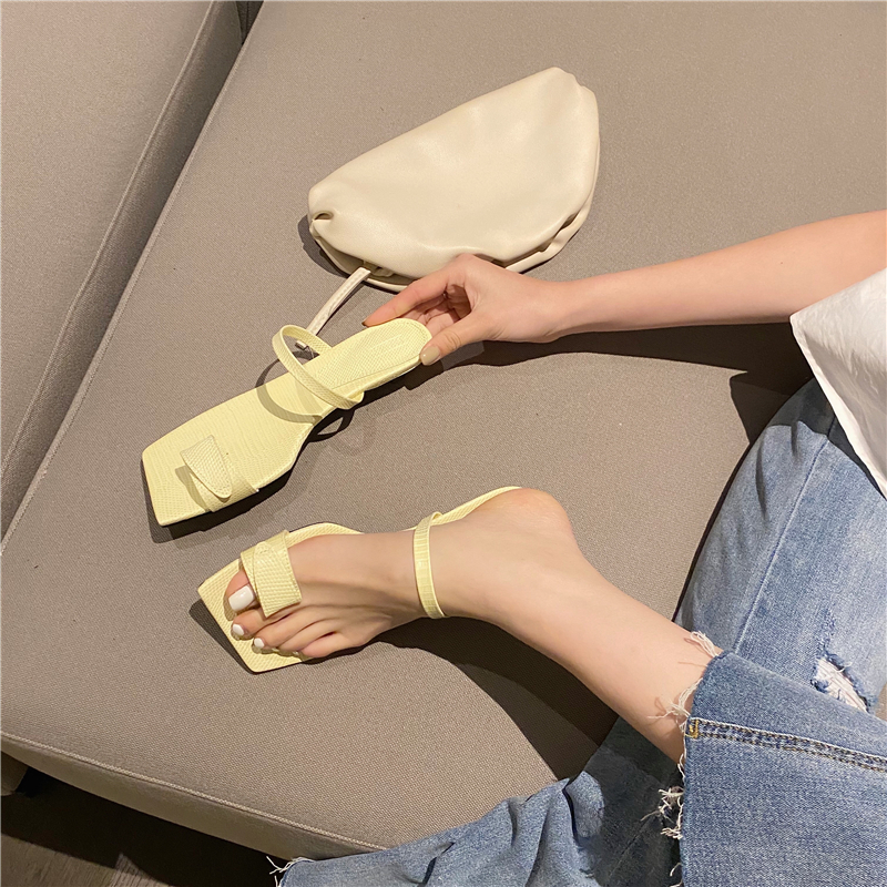 2022 New Style Open Toe Slingback Low Heel Sandals for Women - Image 2