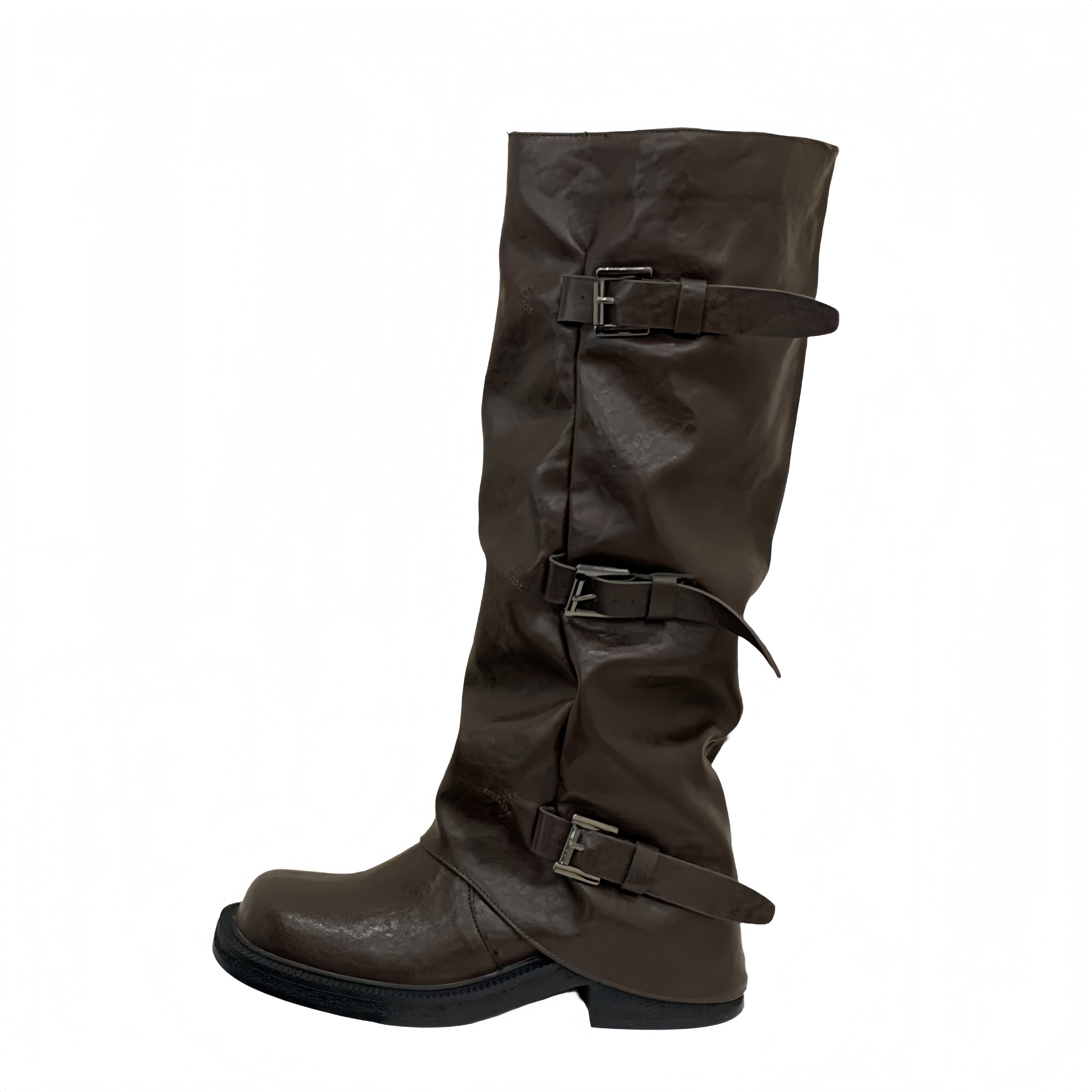 2025 New Style Boots 35-40 Black Brown Long Boots - Image 5